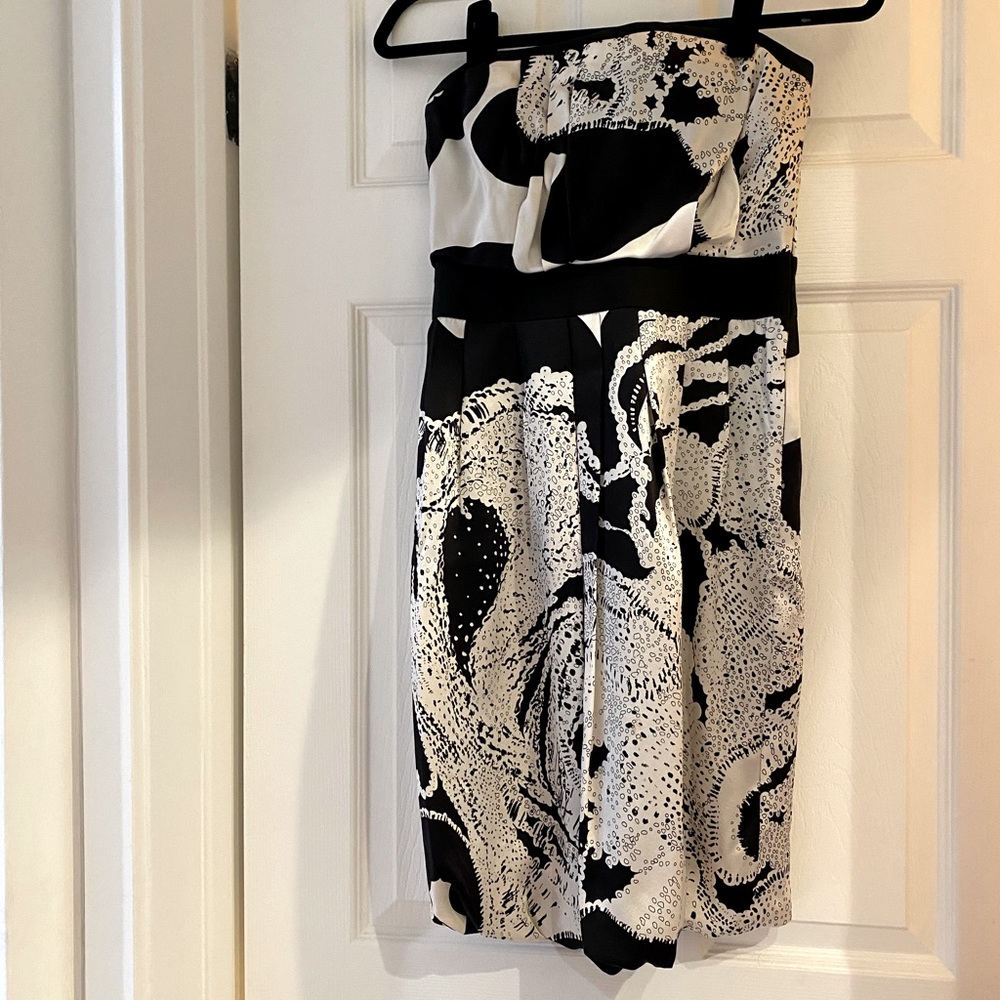 Reiss strapless midi dress